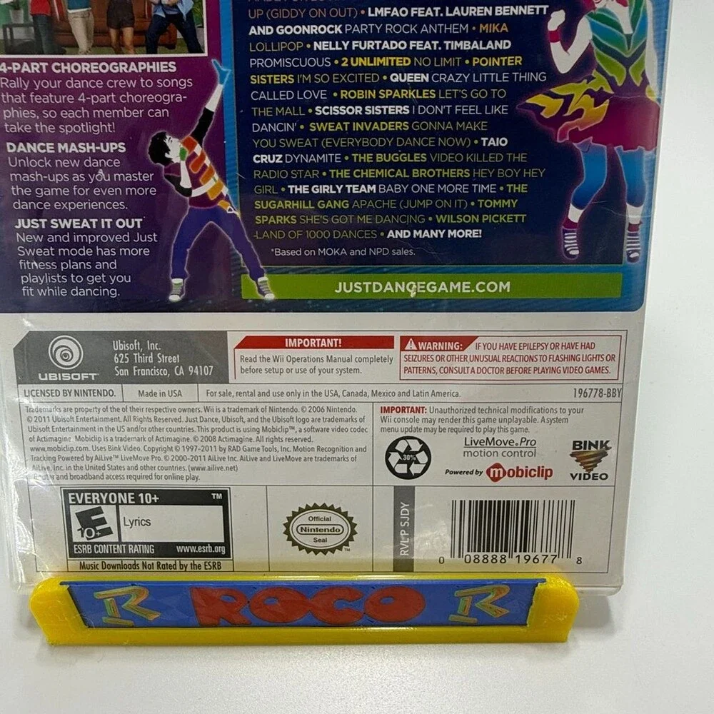 Just Dance 3 Best Buy (Nintendo Wii, 2011) Complete W/ Manual